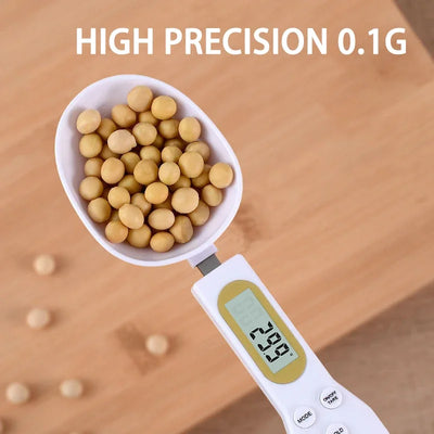 Electronic Kitchen Scale 500g 0.1g LCD Digital Measuring Food Flour Digital Spoon Scale Mini Kitchen Tool for Milk Coffee Scale by Smarsty