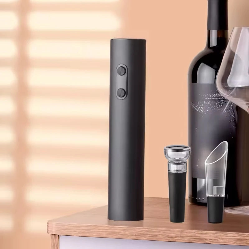 Automatic Electric Wine Bottle Opener for Effortless Cork Removal - Smarsty