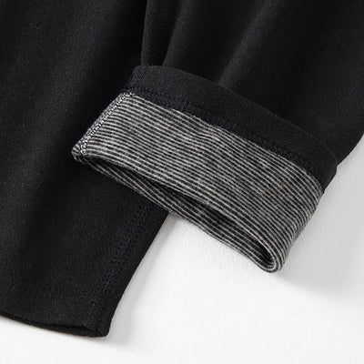 2/4 Pcs Men's Solid Color Simple Autumn And Winter Thermal Underwear Comfortable And Casual Bottoming Underwear Teenagers Pajama - Smarsty