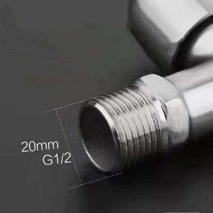 Stainless Steel Double Outlet Water Faucet for Bathrooms - Smarsty