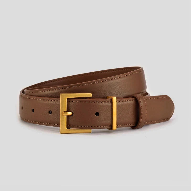 Luxury Double Genuine Leather Belt for Women - Smarsty