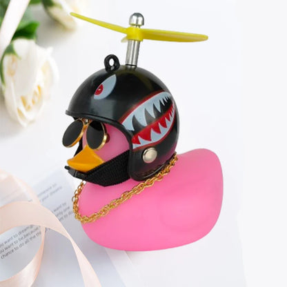 Cute Yellow Duck Helmet Car Decoration for Wind Break - Smarsty