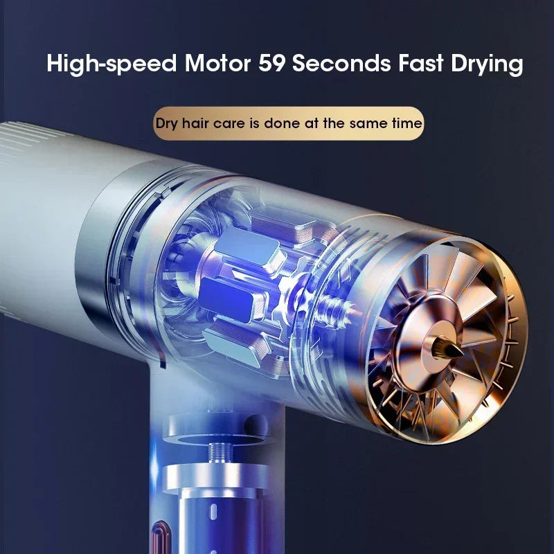 Professional Hair Dryer with Ionic Technology for Fast Drying - Smarsty