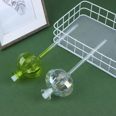 Automatic Cactus Self Watering Planter Cactus Glass Automatic Plant Watering Bulbs Cute Plant Water Feeder Glass Bulbs Indoor
