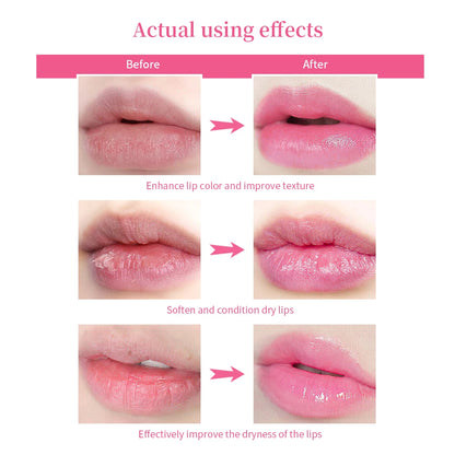 Pink Lip Serum Lotion for Moisturized and Smooth Lips - Smarsty