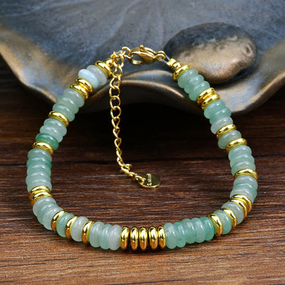 Colorful Natural Stone Beaded Bracelet for Women - Smarsty
