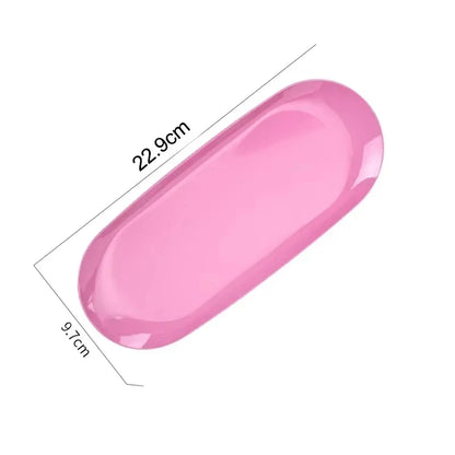 Stainless Steel Nail Art Storage Tray with Versatile Functionality - Smarsty