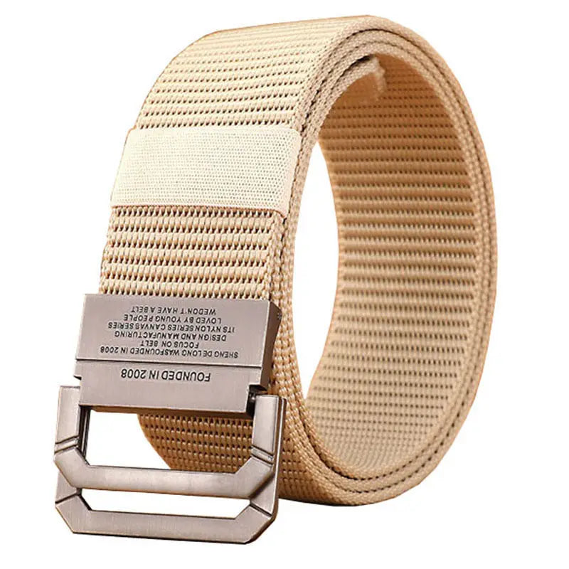 Men Nylon Tactical Belt Durable Canvas Military Strap - Smarsty