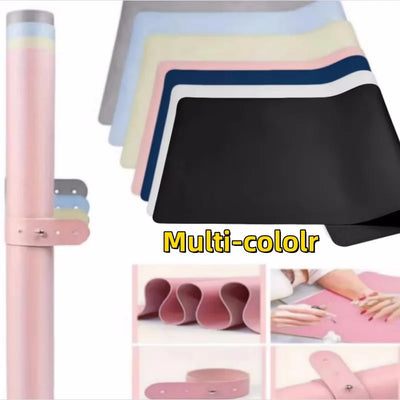 Soft Waterproof Nail Art Table Mat with Easy-Clean Design - Smarsty