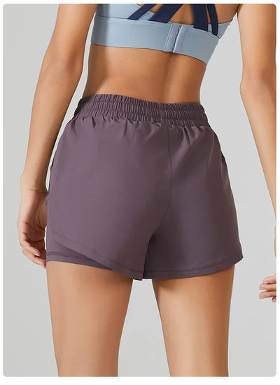 Yoga Shorts Women Fitness Top Spandex Neon Elastic Running Workout Short Leggings For Ladies Gym Sport Shorts Fitness Sportwear - Smarsty