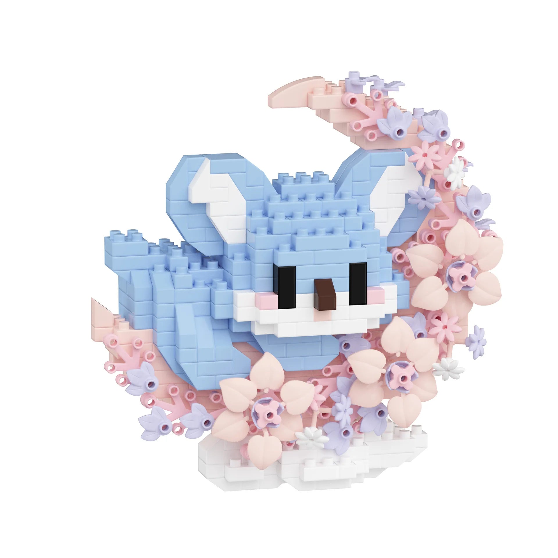 Mini Dog Cat panda raccoon Cute Pet Small Building Block Model Series Ornaments Children's Toy Christmas Birthday Gifts for Kids by Smarsty