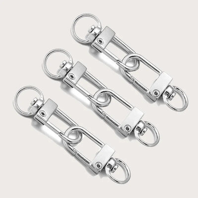 8pcs/lot Metal Universal Buckle Bag Buckle Multi Color Optional Key Buckle Alloy Buckle Lobster Buckle Bag Accessories - Smarsty