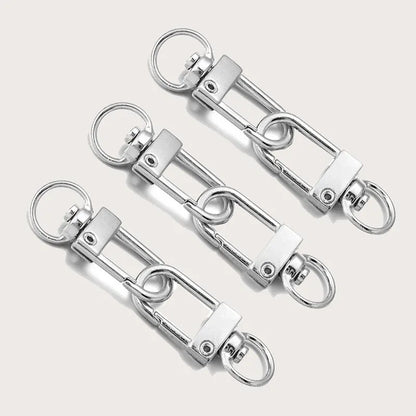 8pcs/lot Metal Universal Buckle Bag Buckle Multi Color Optional Key Buckle Alloy Buckle Lobster Buckle Bag Accessories