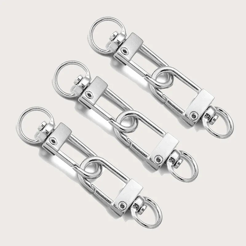 8pcs/lot Metal Universal Buckle Bag Buckle Multi Color Optional Key Buckle Alloy Buckle Lobster Buckle Bag Accessories