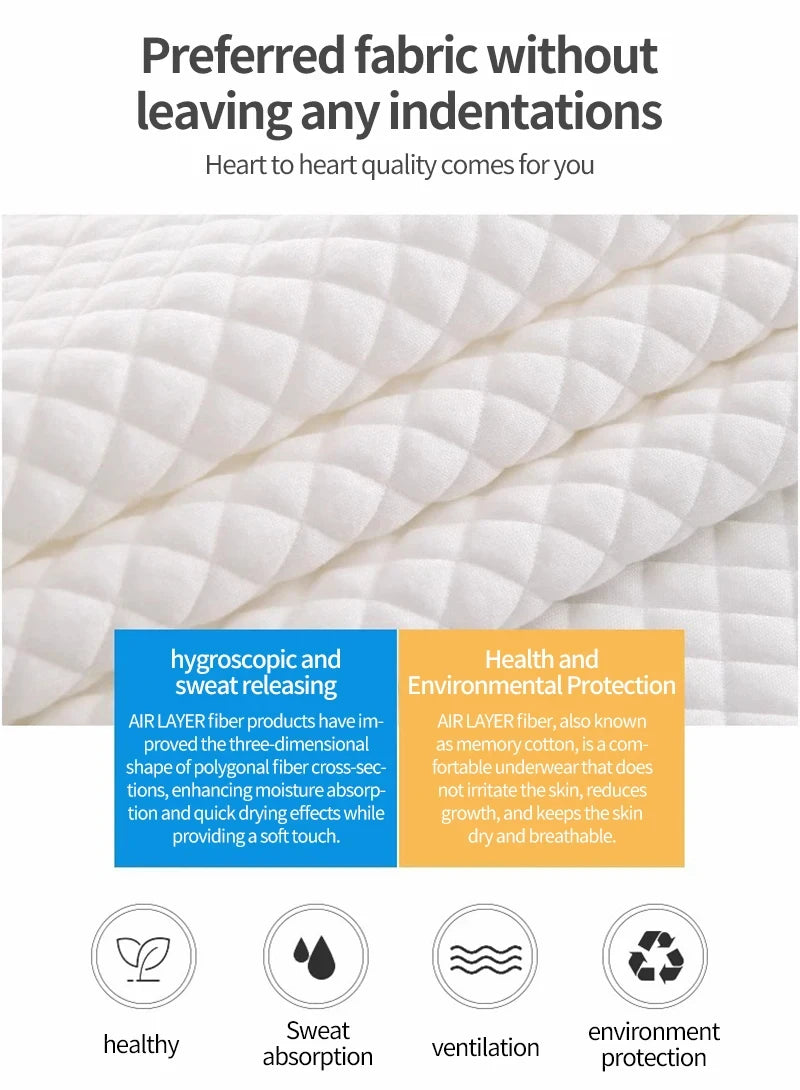 Memory Foam Contour Pillow for Side Sleepers - Smarsty