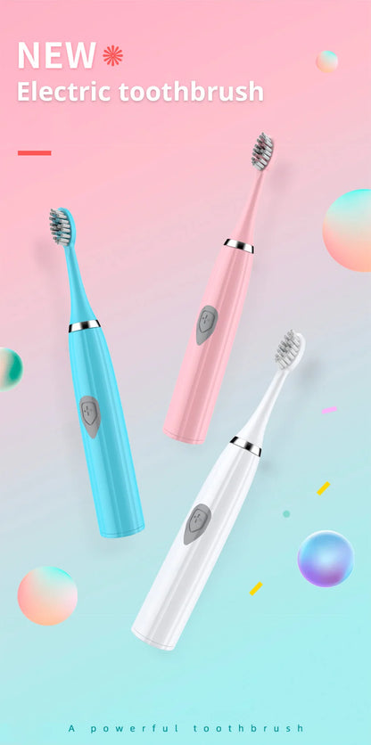 Tongwode Electric Toothbrush with Soft Bristles for Effective Oral Care - Smarsty