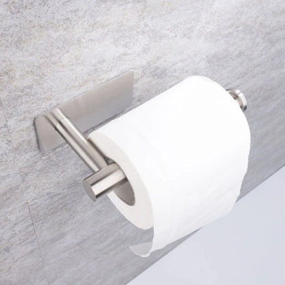 Stainless Steel Adhesive Paper Holder for Kitchen and Bathroom - Smarsty