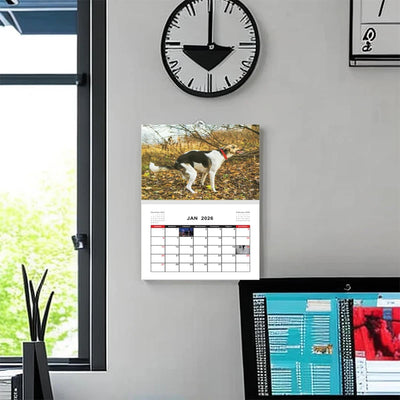 2026 Pooping Dog Calendar-Year Monthly Planner & Agenda Schedule Organizer Wall Calendar Funny Party Gag Gifts for Friends - Smarsty
