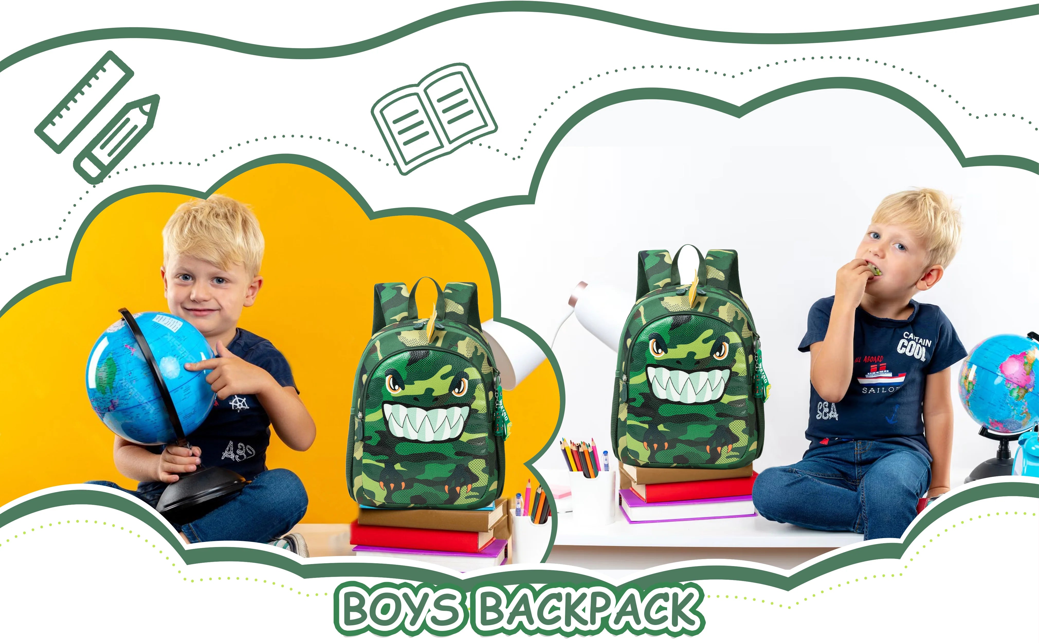 Sequins 13 Inch Girls Kindergarten School Backpack Bright - Smarsty