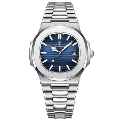 Luxury Waterproof Quartz Men Watch with Luminous Dial - Smarsty