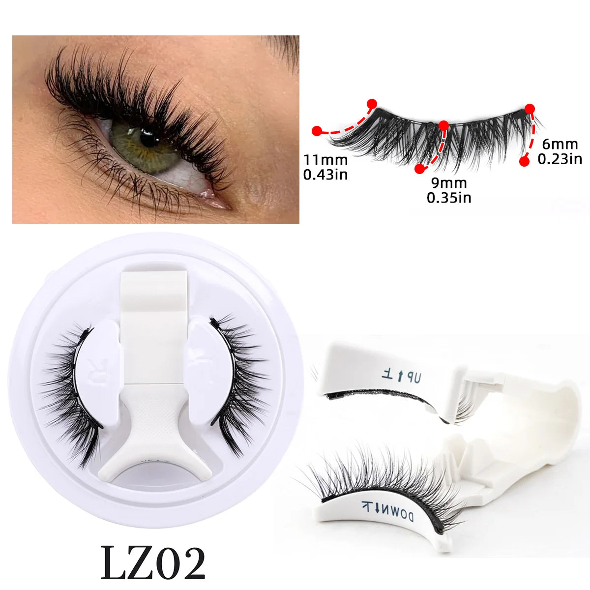 Magnetic Eyelashes Set for Effortless Stunning Looks - Smarsty