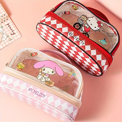 Hello Kitty Cosmetic Bag With Large Capacity Organizer - Smarsty