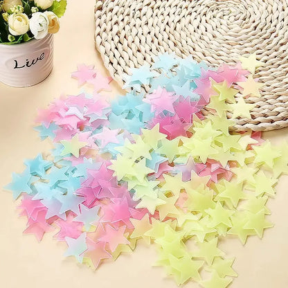 Glow in The Dark Stars Wall Stickers for Kids - Smarsty