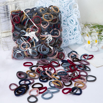 50Pc Seamless Elastic Hair Bands Thick Comfortable Durable - Smarsty