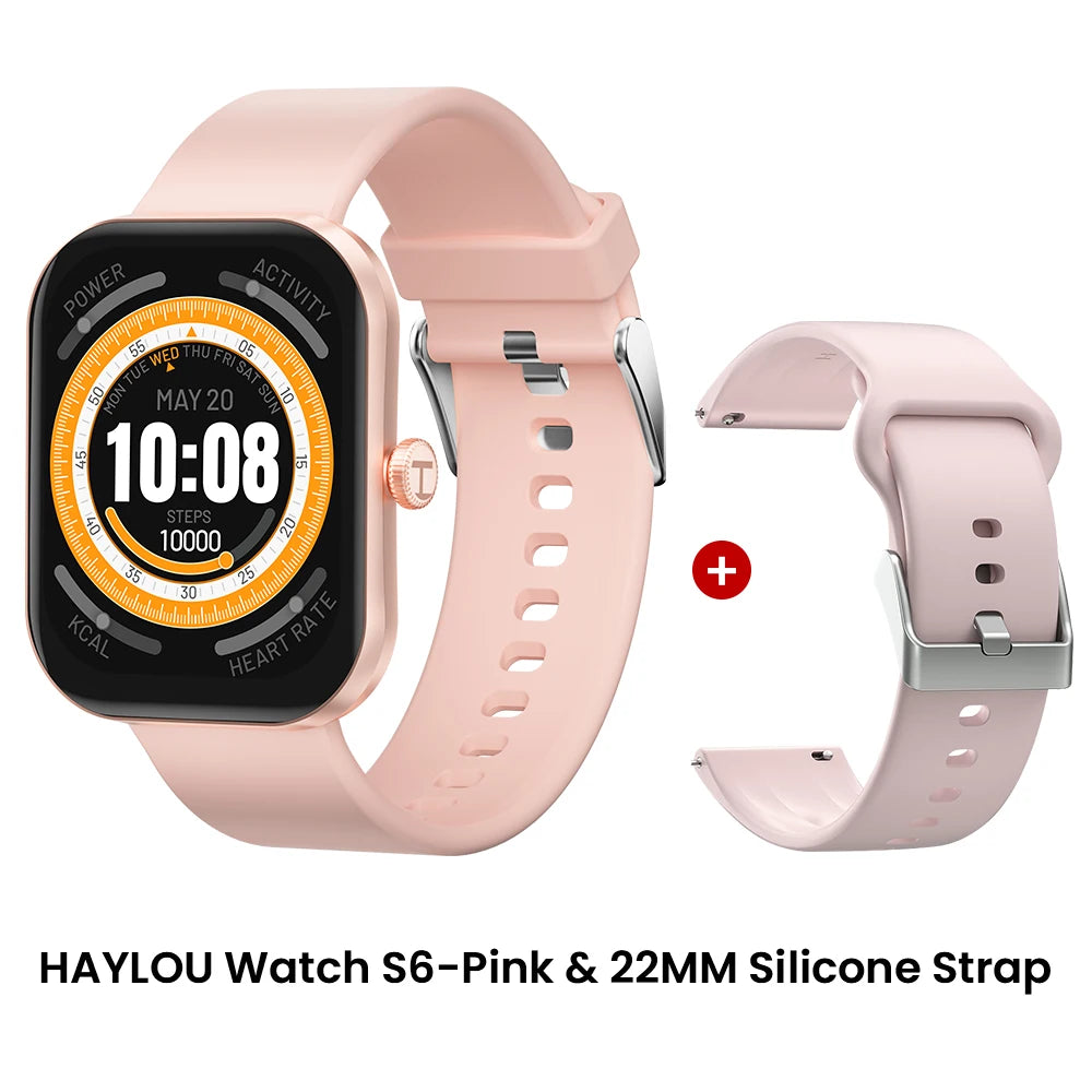 Haylou S6 Smartwatch With HD Display And Fitness Tracking - Smarsty