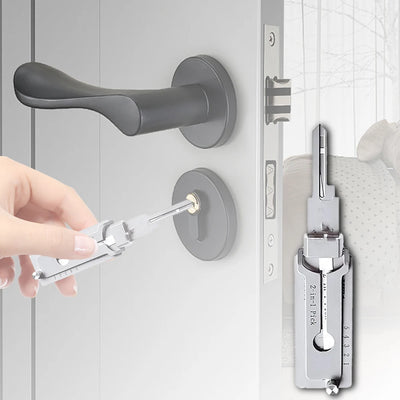 1-5pcs Stainless Steel Key Decoder SS001 O-ring Pickup Kit Pickup Hand Tool Maintenance Repair Kit