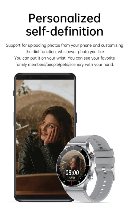 LIGE Bluetooth Smart Watch with ECG PPG Tracking - Smarsty