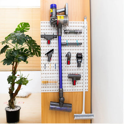 DIY Pegboard Accessories Kitchen Organization No Drill Hanging Shelf Storage Hooks Wall Organizer Crafts For Garage Room by Smarsty