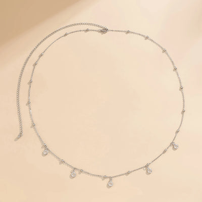 Rhinestone Belly Chain for Summer Beach Fashion - Smarsty