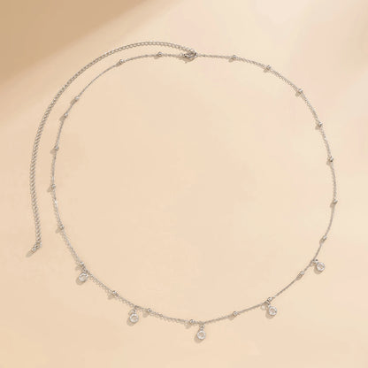 Rhinestone Belly Chain for Summer Beach Fashion - Smarsty