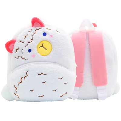 Soft Plush Kids Backpack With Cartoon Animal Design - Smarsty