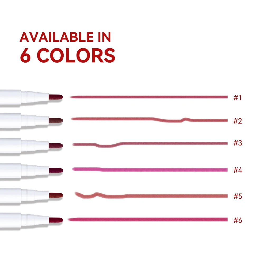 Lakerain Long-lasting Lip Gloss 6 Colors Matte Color Not Easy To Fade Non-stick Cup Silky Lip Gloss Wholesale ship for us