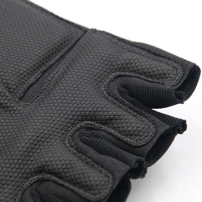Tactical Hard Knuckle Fingerless Gloves for Combat - Smarsty