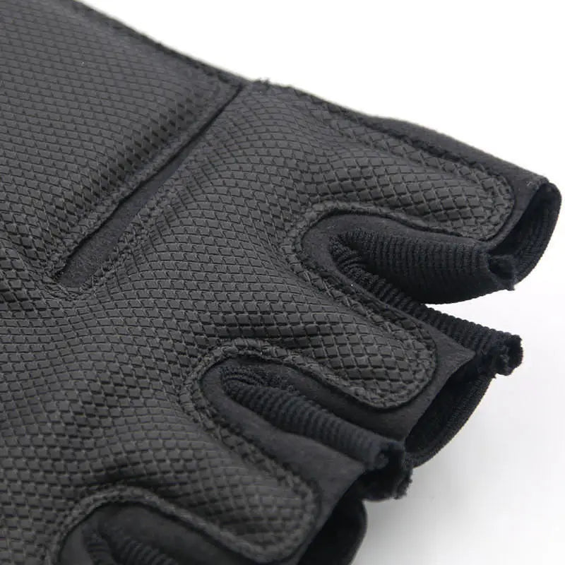 Tactical Hard Knuckle Fingerless Gloves for Combat - Smarsty