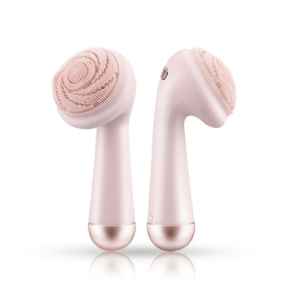Electric Silicone Facial Brush with Vibration Massage - Smarsty