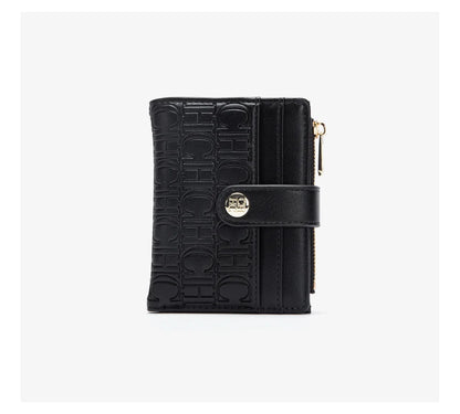CH Women's Wallet Premium Sense Fashion Women's Card Bag Temperament Convenient Carrying Women's Small Bag Elegant High Quality - Smarsty