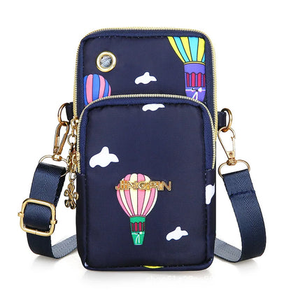 Womens Crossbody Phone Bag Mini Bag With Zipper Everyday Use - Smarsty