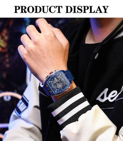 Luxury Waterproof Men's Quartz Chronograph Watch - Smarsty