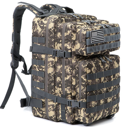 45L Tactical Backpack For Men Molle 3 day survival Backpack Hunting Camping Hiking GYM Rucksack Survival Bug Out Bag - Smarsty