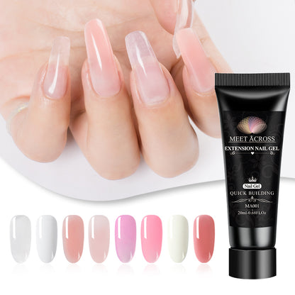 Nail Extension Gel Polish Set for Stunning Manicures - Smarsty
