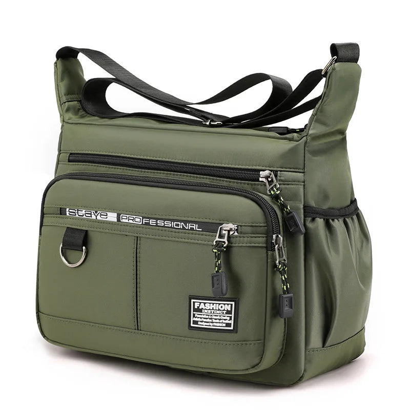 Oxford Shoulder Bag Large Capacity Crossbody Messenger Bag - Smarsty