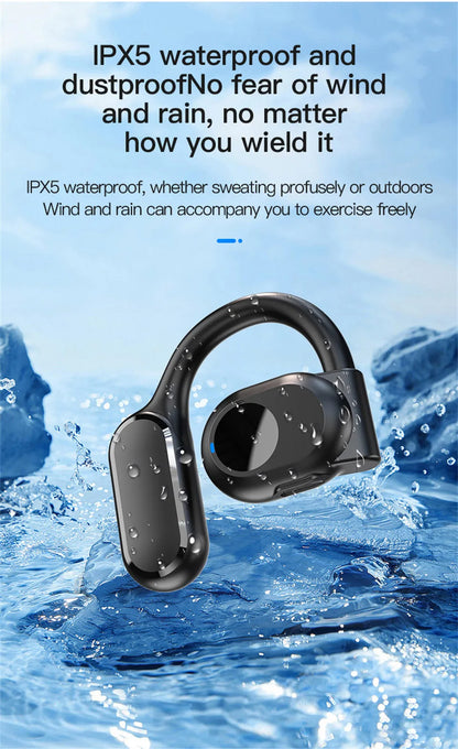 Wireless Bluetooth Headphones Bone Conduction Noise Canceling - Smarsty