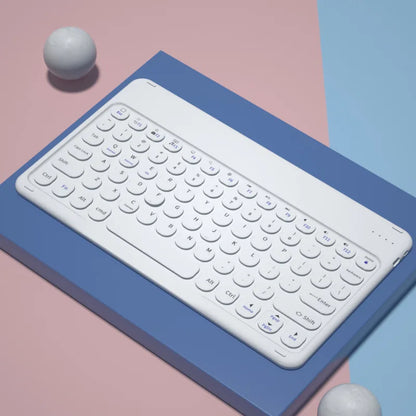 Bluetooth Keyboard 10 Inch For iPad Rechargeable Universal