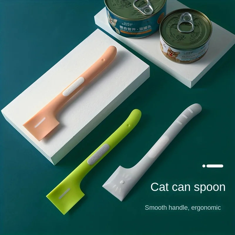 Long Handle Cat and Dog Canned Food Spoon - Smarsty