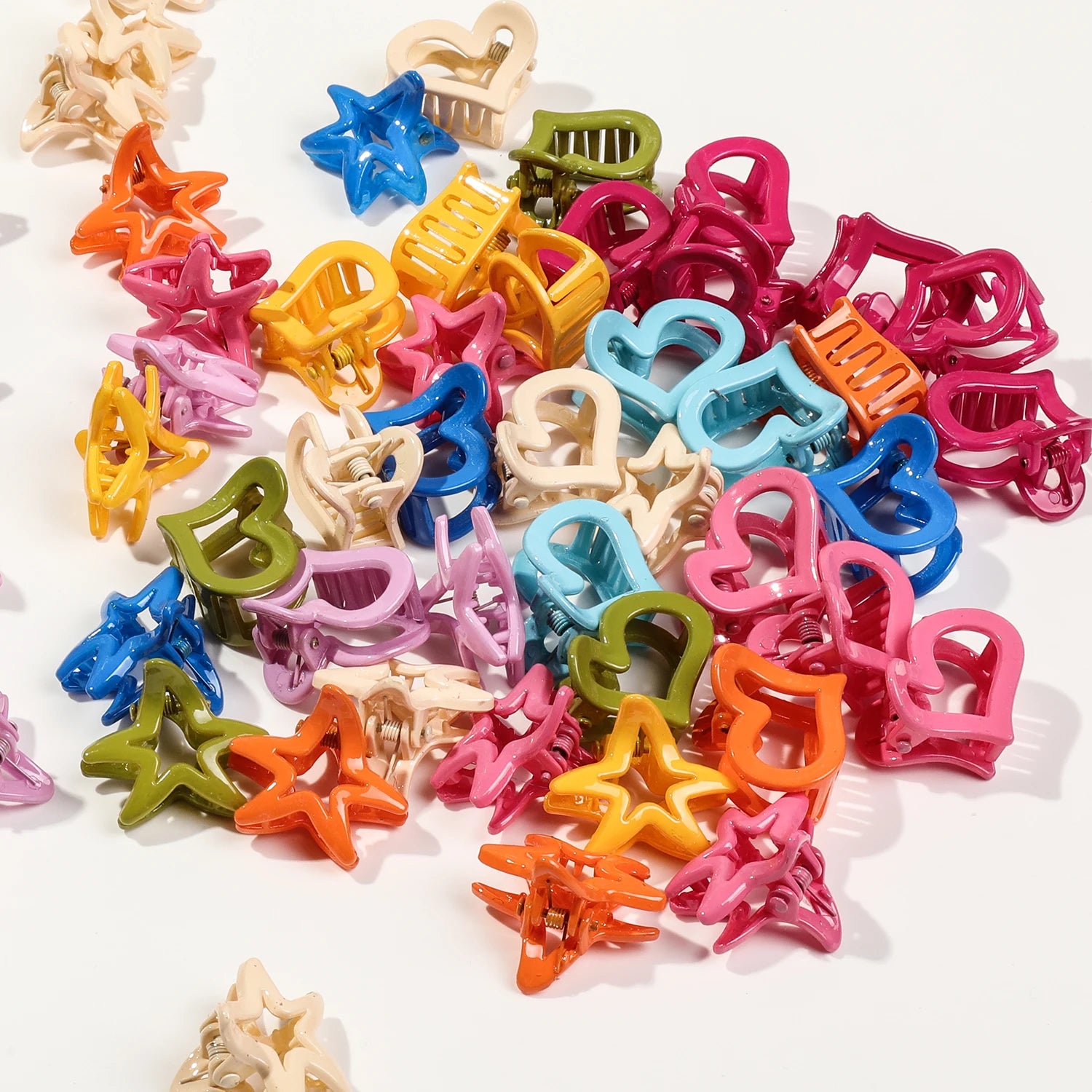 20 Pack Mini Hair Clips Strong Hold Nonslip Durable Claws - Smarsty