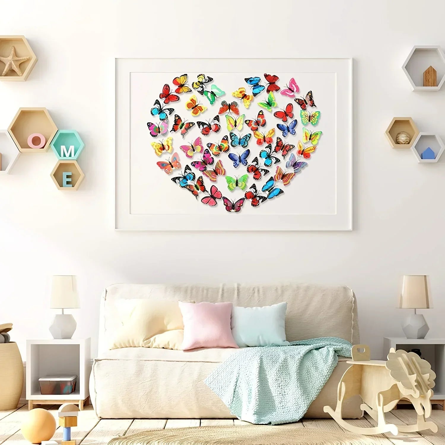 3D LED Butterfly Wall Stickers for Creative Decor - Smarsty